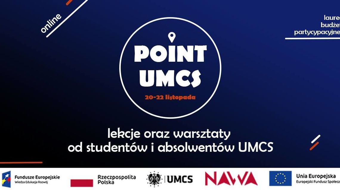 POINT.UMCS - warsztaty i lekcje online
