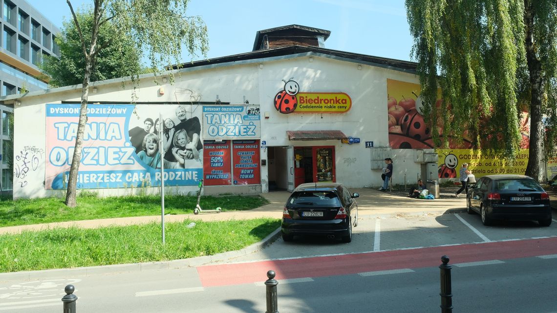 Pojutrze ostatni dzień zakupów w Biedronce w centrum Lublina. Rozbiórka sklepu i duże zmiany