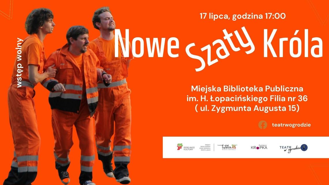 Pokaz spektaklu "Nowe Szaty Króla" na Felinie