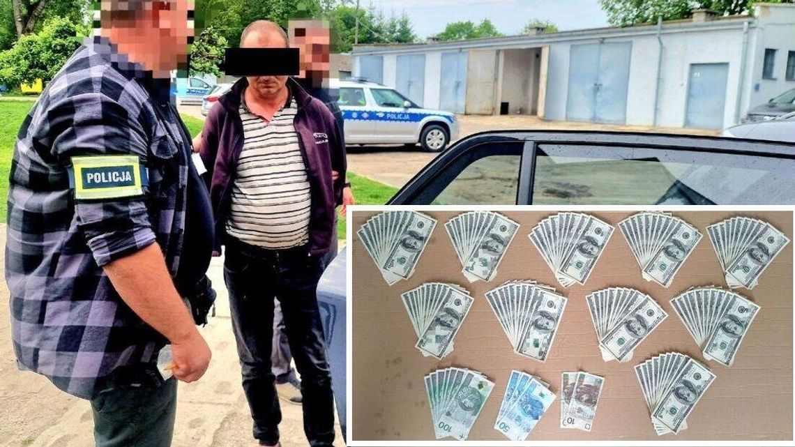 Pokłócił się z partnerką i ukradł jej prawie 40 000 złotych. Pieniądze ukrył w lesie