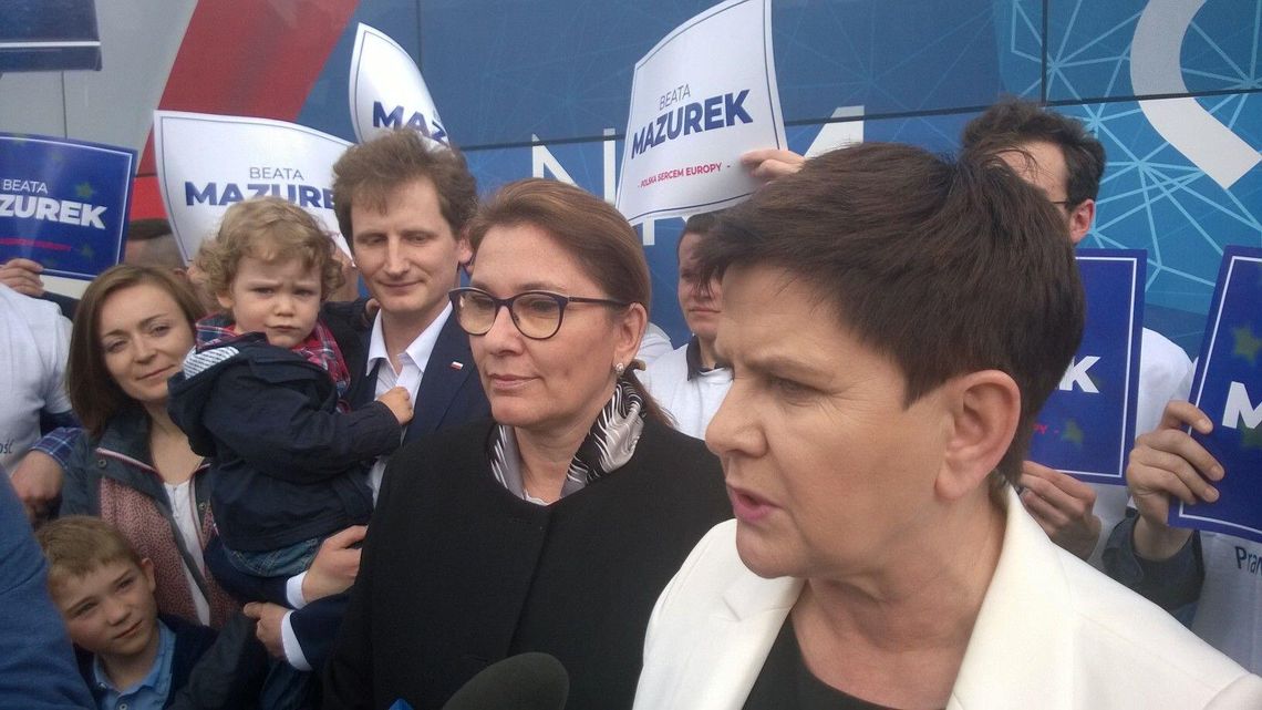 „Polacy darzą Unię Europejską ogromnym zaufaniem”. Beata Szydło i Beata Mazurek w Lublinie