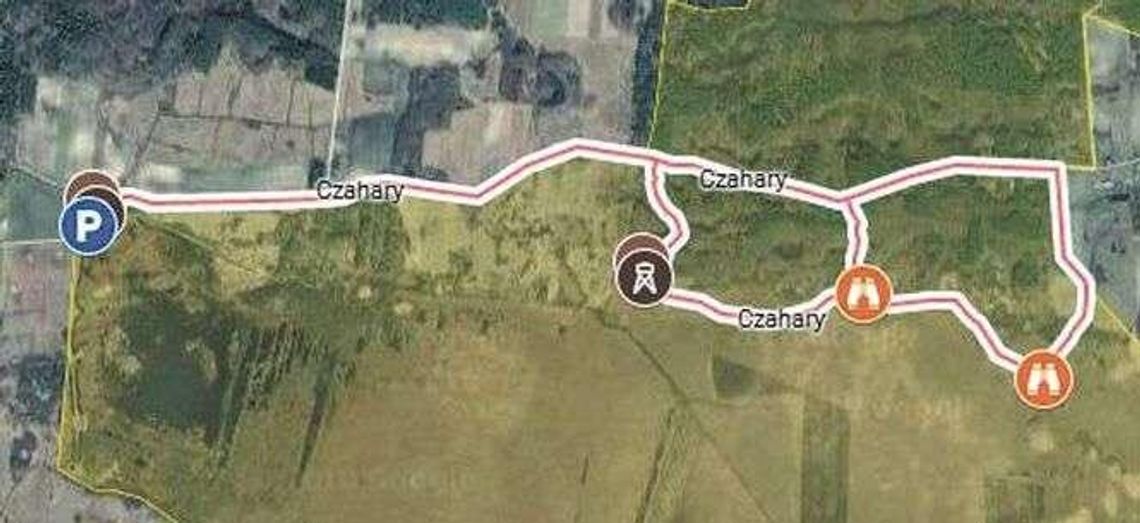 Poleski Park Narodowy. Ścieżka Czahary  już w Google Maps