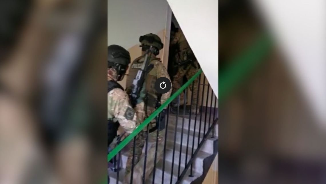 "Policja, policja!". 22-latek miał dużo na sumieniu, ale chyba nie spodziewał się takiego wejścia antyterrorystów