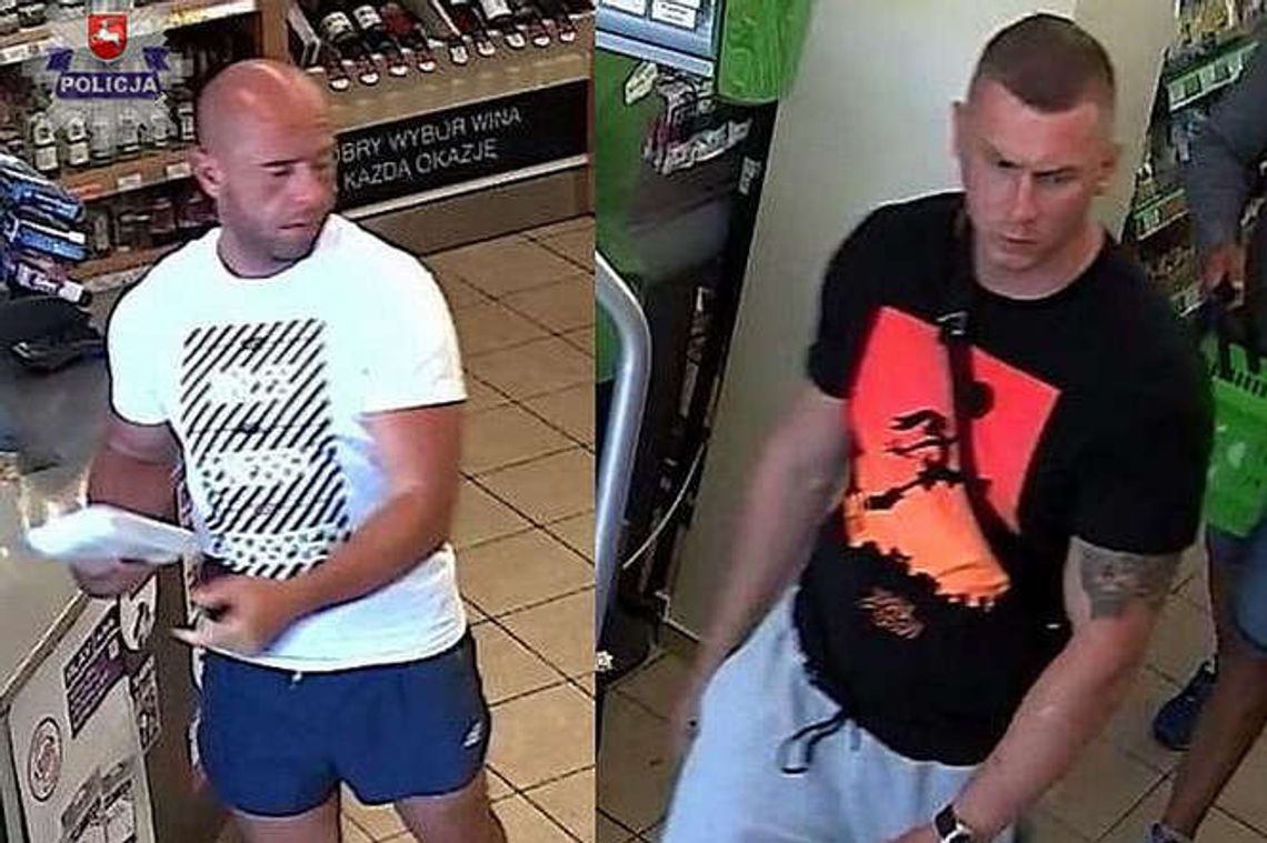 Policja szuka złodziei pieniędzy z sejfu. Rozpoznajesz tych mężczyzn? Policja szuka złodziei pieniędzy z sejfu. Rozpoznajesz tych mężczyzn?