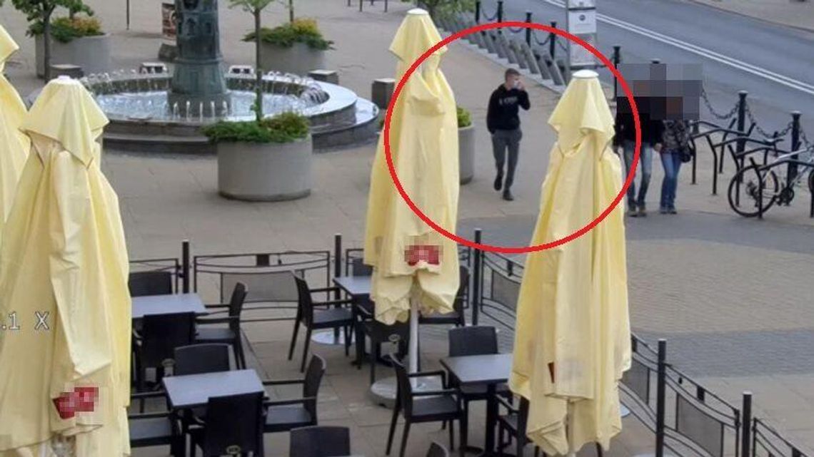 Policja szuka złodzieja. Ukradł rower w centrum Lublina i dał się nagrać
