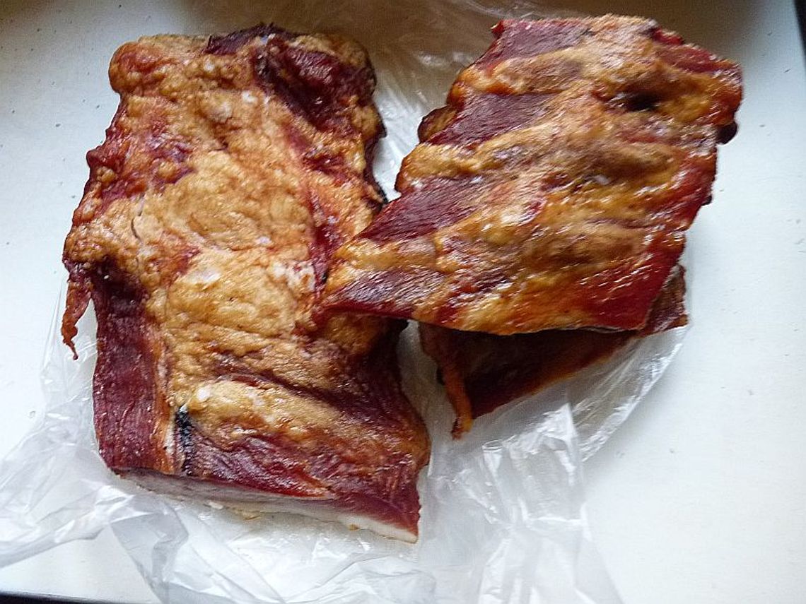 Policja szukała skradzionej... wędzonki