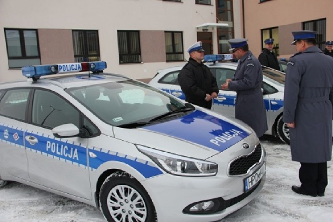 Policja w Łęcznej dostała nowe radiowozy Policja w Łęcznej dostała nowe radiowozy