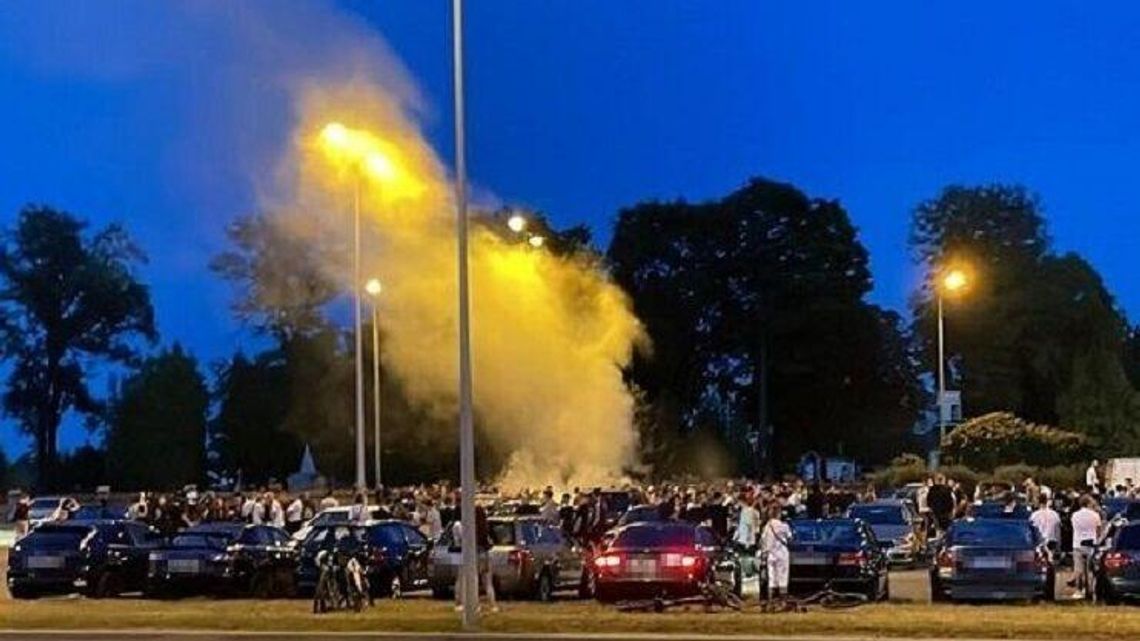 Policja wzięła się za nocne driftowanie. Akcja w Białej Podlaskiej