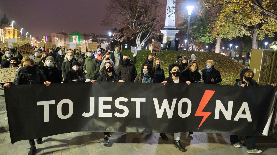 Policja wzywa po protestach kobiet w Lublinie. Mandat lub sąd