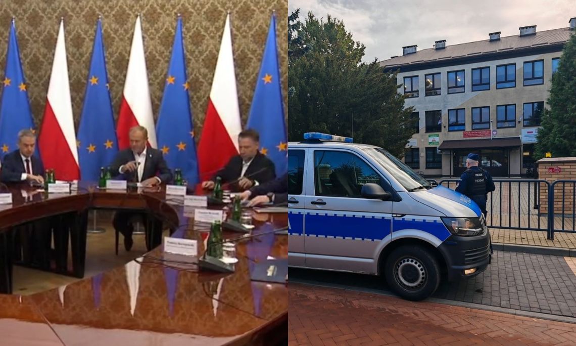 Policja zostaje w szkołach. Premier Tusk: Ponura moda na przemoc Policja zostaje w szkołach. Premier Tusk: Ponura moda na przemoc