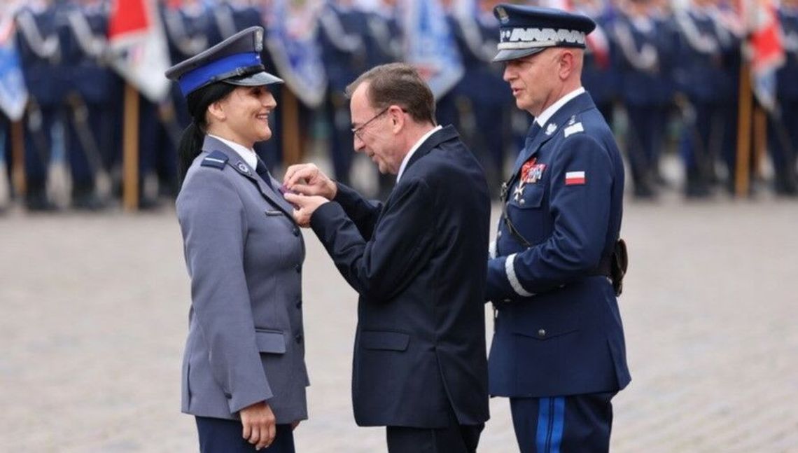 Policjantka z Chełma zatrzymała po pracy złodzieja. Dostała medal im. podkomisarza Andrzeja Struja