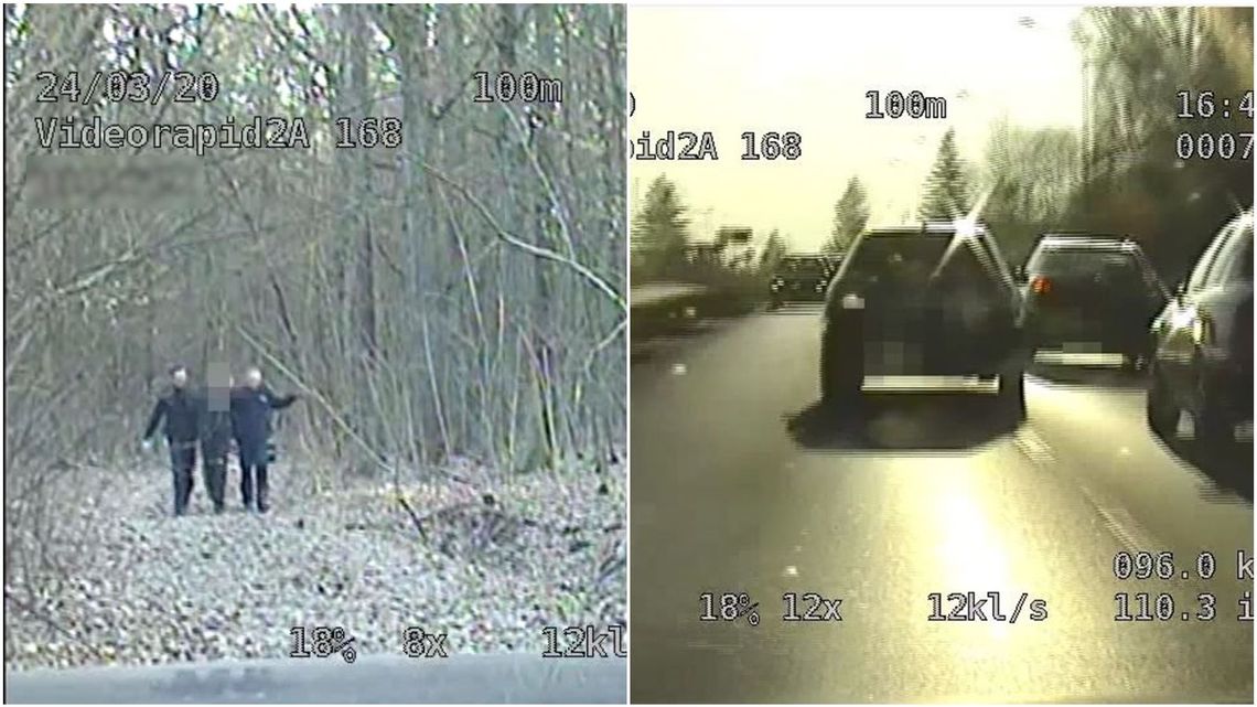 Policyjny pościg za pijanym 21-latkiem. Dopadli go w lesie