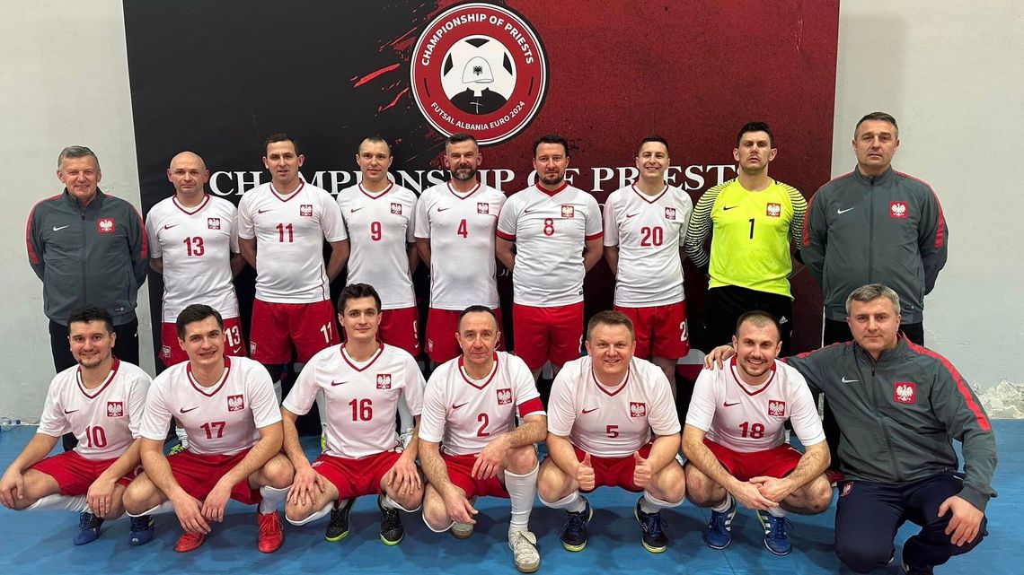 Polscy księża wicemistrzami Europy. W składzie kapłani z parafii w Lubelskiem