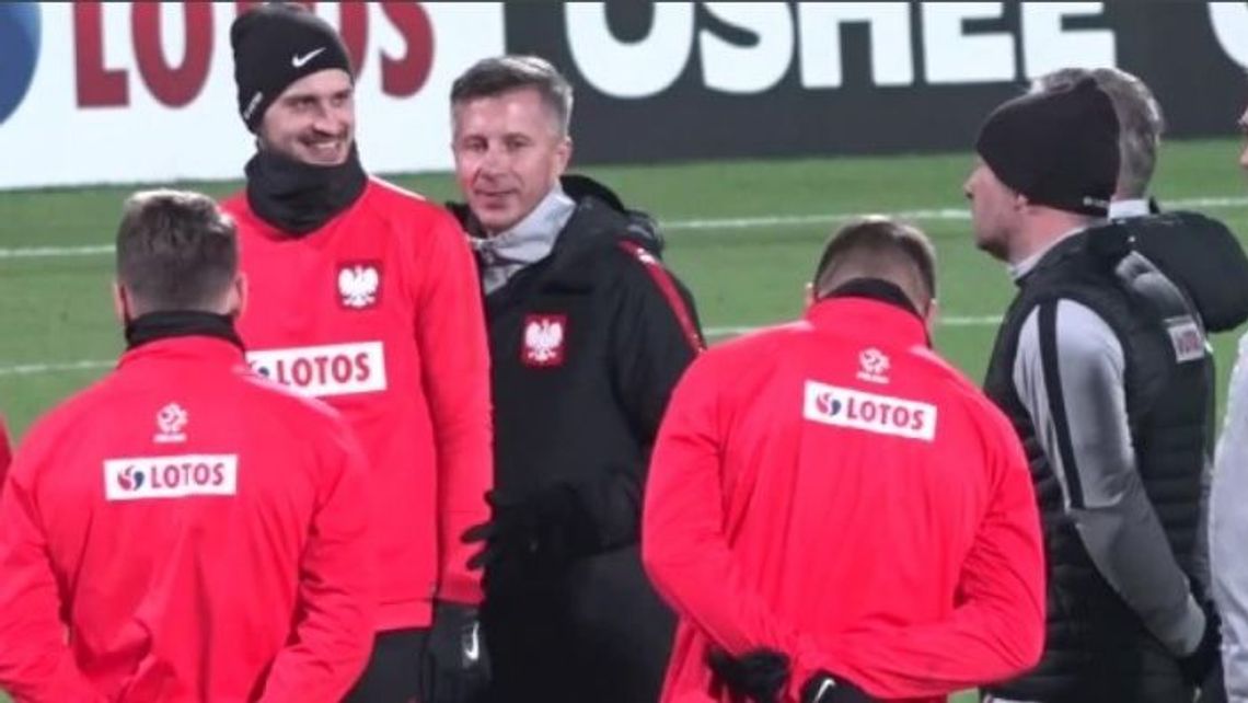 Polscy piłkarze przygotowują się do meczu z Portugalią w Lidze Narodów