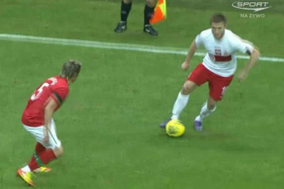 Polska - Portugalia: Skrót pierwszej połowy (wideo)