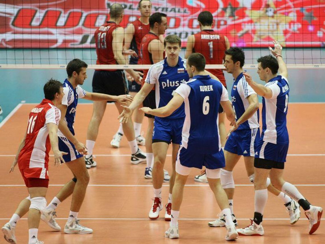 Polska - USA 3:0, mistrzowie olimpijscy na kolanach