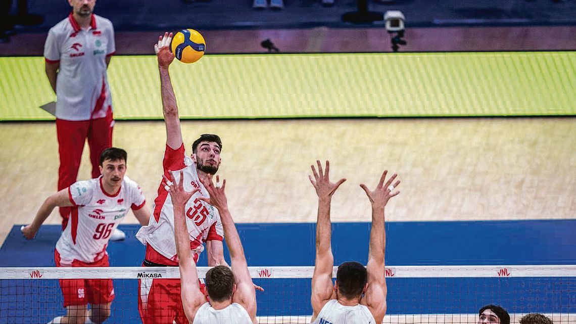 Polska wygrała cztery mecze w Lidze Narodów, świetny Kewin Sasak