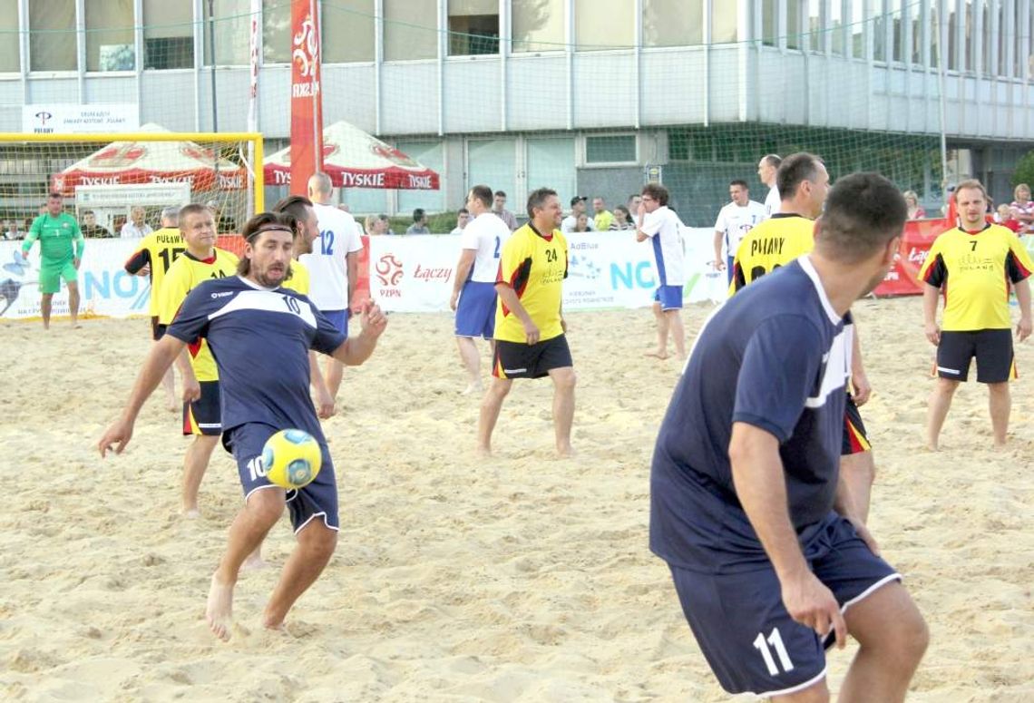 Polska zagra z Brazylią na plaży w Puławach