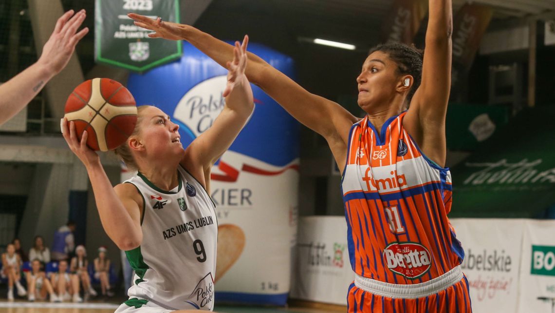 Polski Cukier AZS UMCS Lublin był blisko drugiej wygranej w Eurolidze [zdjęcia]