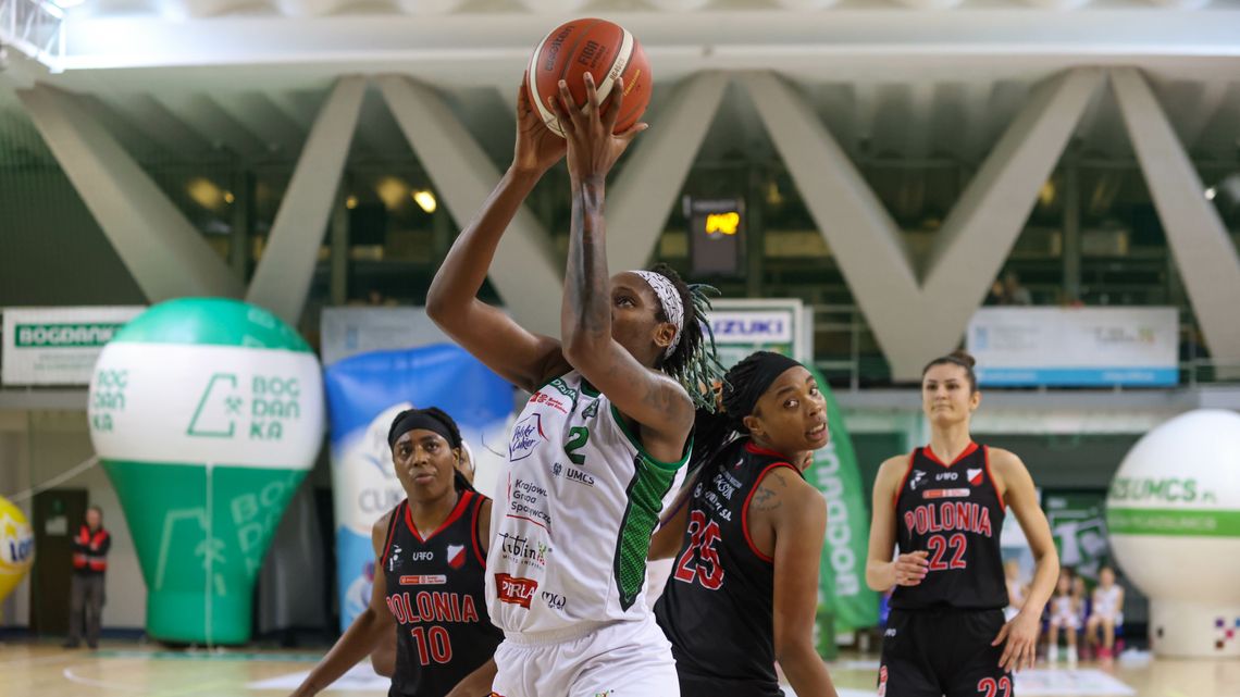 Polski Cukier AZS UMCS Lublin – SKK Polonia Warszawa 75:70. Niepotrzebne nerwy [zdjęcia]