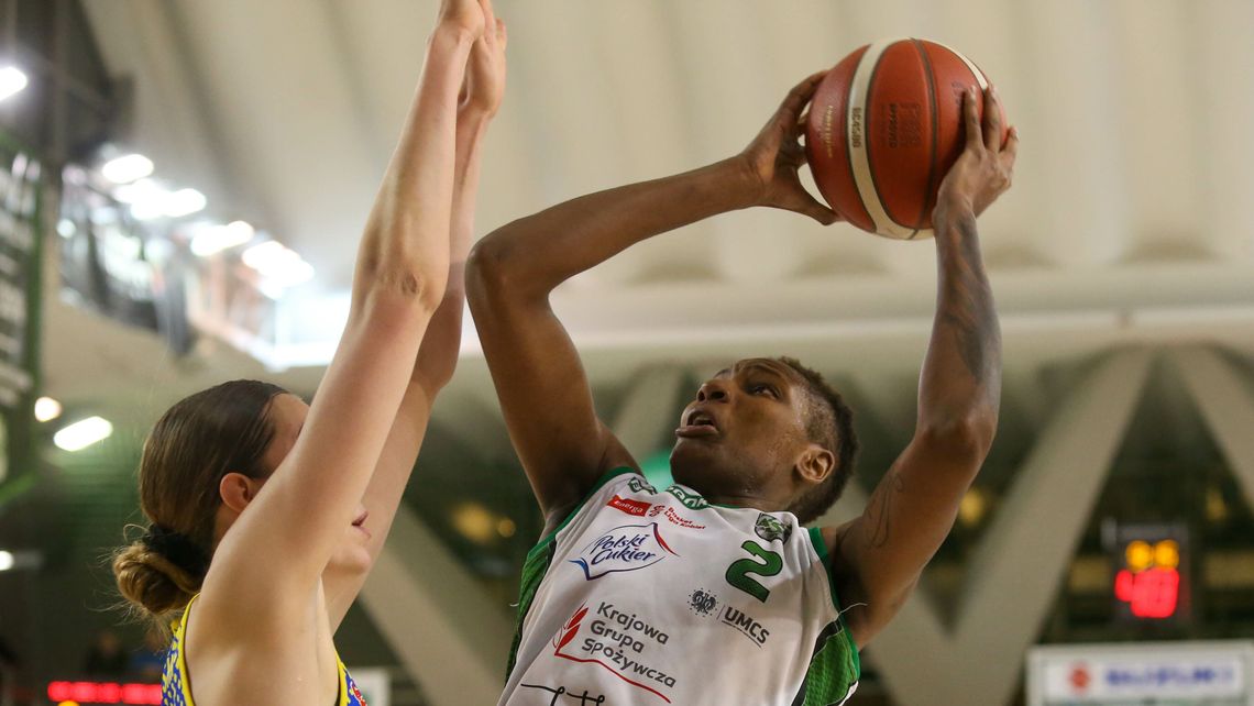 Polski Cukier AZS UMCS Lublin – VBW Arka Gdynia 78:73. Nieoceniona Amerykanka