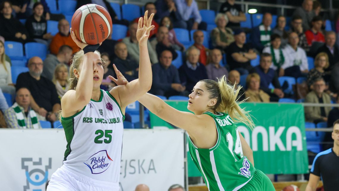 Polski Cukier AZS UMCS – Panathinaikos 38:51. Nieudane otwarcie [zdjęcia]