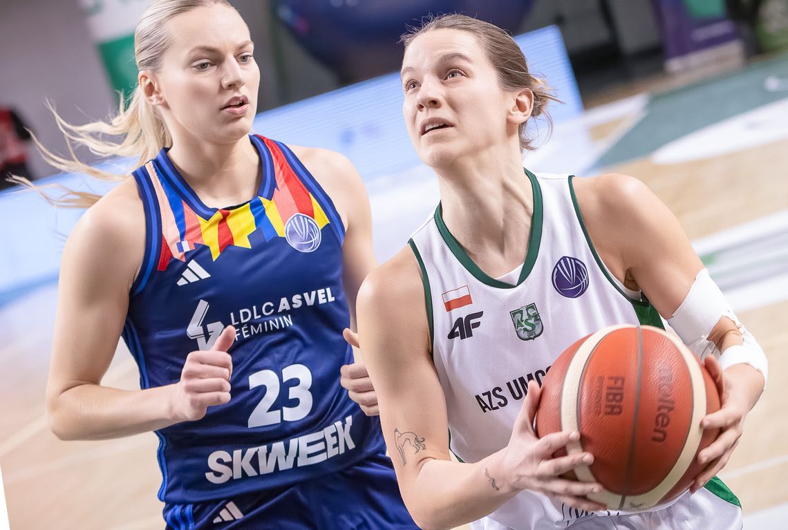 Polski Cukier AZS UMCS przegrał na pożegnanie z Euroligą