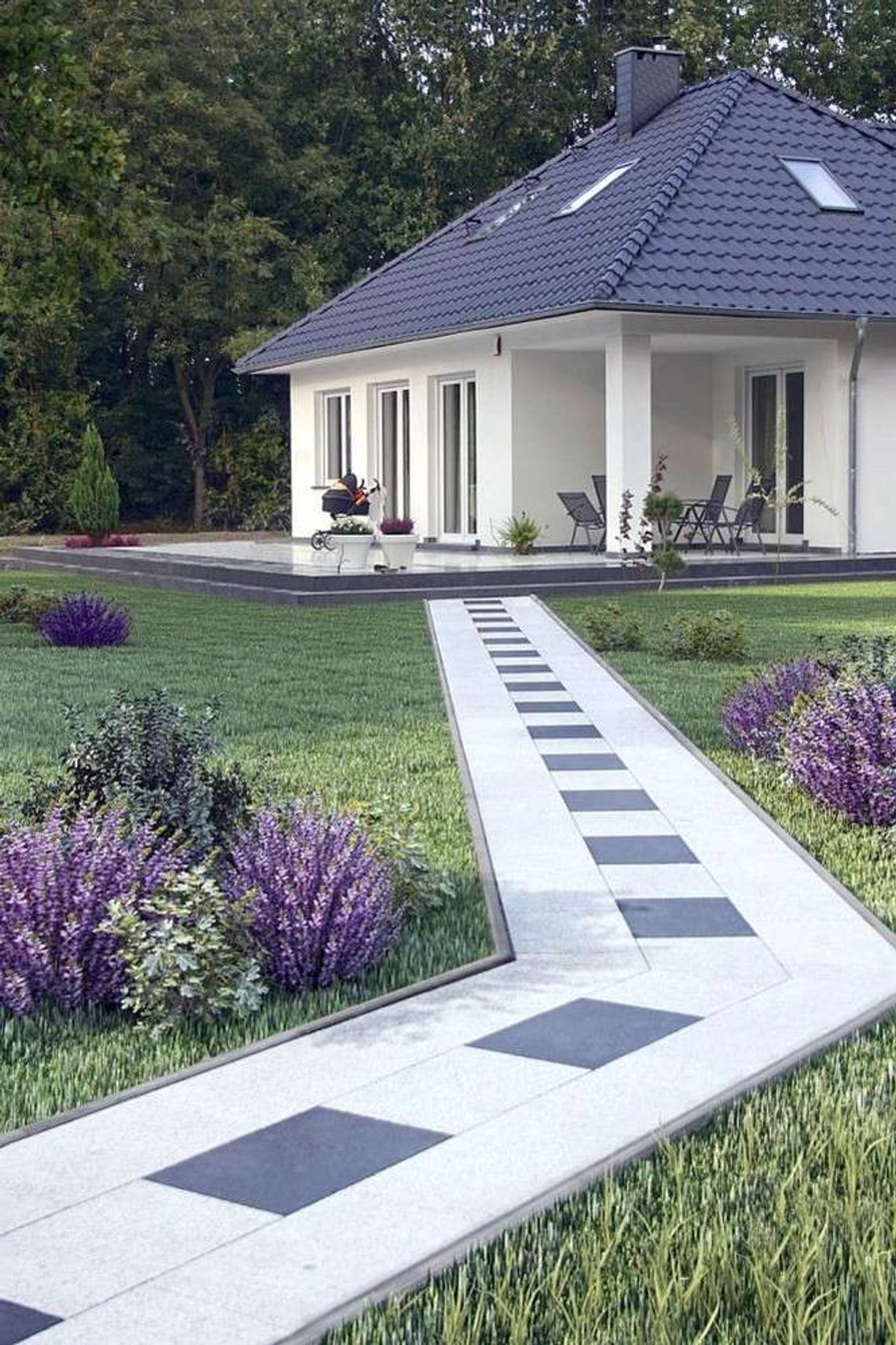 Pomagamy rozplanować ścieżki ogrodowe. Poradnik