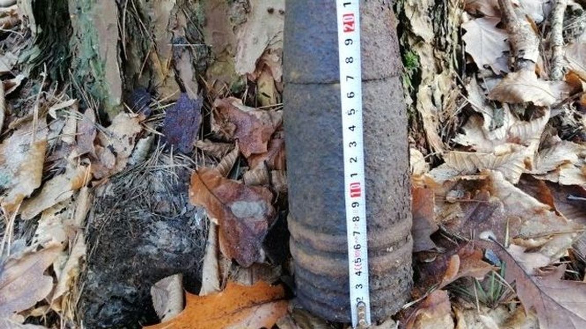 Pomimo upływu lat wciąż trafiają się takie niespodzianki. Przyjechali saperzy