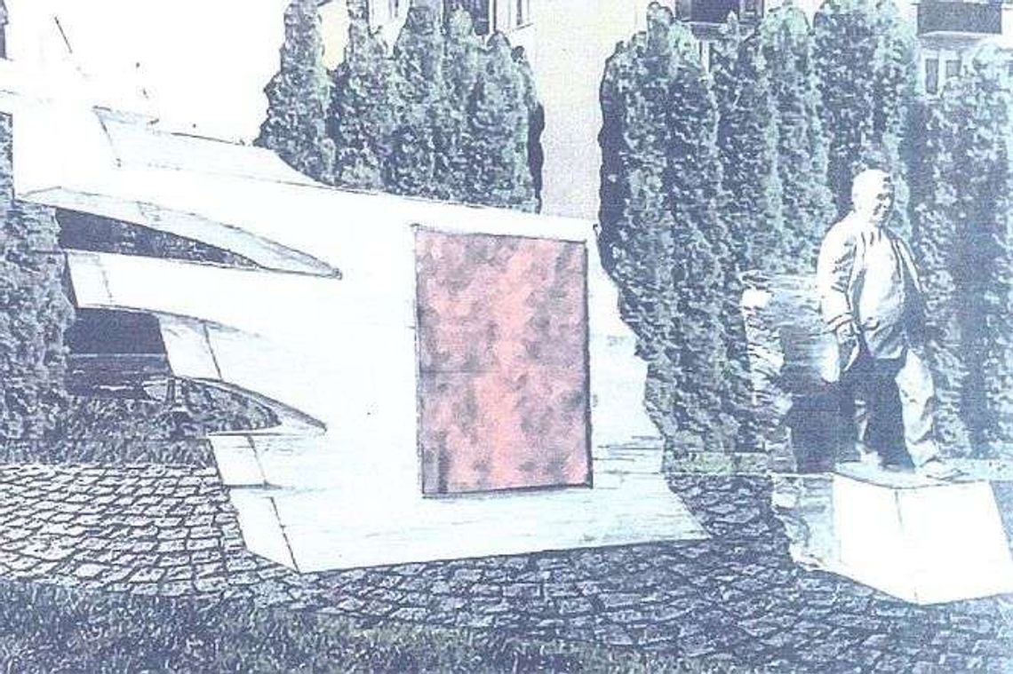 Pomnik smoleński w Kraśniku. Rzeźba prezydenta powstaje w Krakowie Pomnik smoleński w Kraśniku. Rzeźba prezydenta powstaje w Krakowie