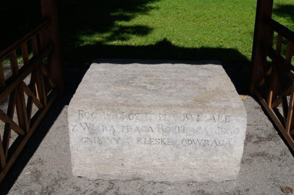 Pomnik szarańczy w Zwierzyńcu