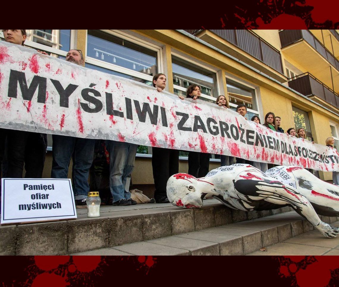 „Pomyliłem z dzikiem” – dziś protest antyłowiecki w Lublinie „Pomyliłem z dzikiem” – dziś protest antyłowiecki w Lublinie