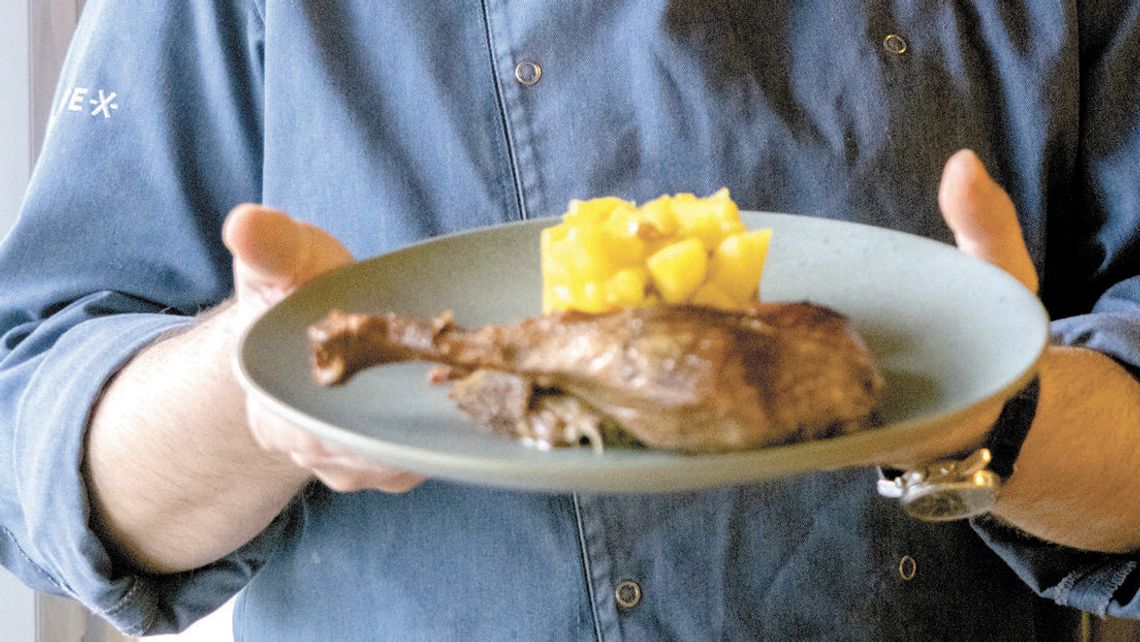 Pomysł na rodzinny obiad. Gęś na talerzu Pomysł na rodzinny obiad. Gęś na talerzu