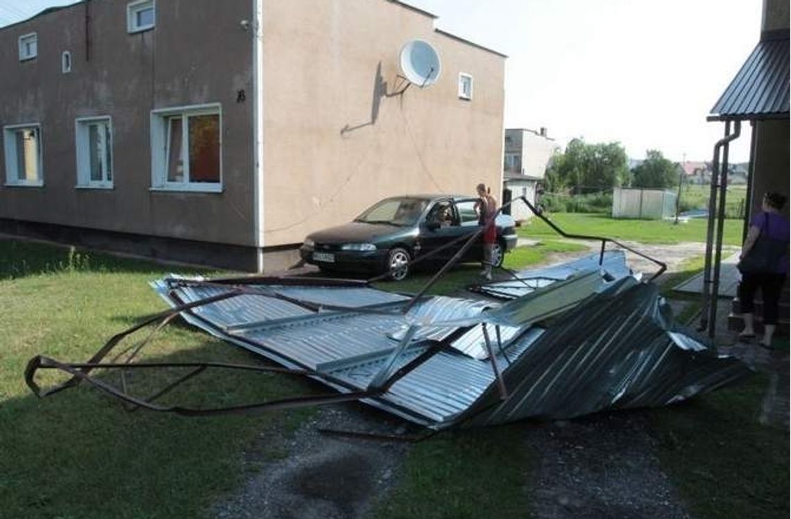 Ponad 1,6 tys. interwencji strażaków po burzach, w woj. lubelskim bez szkód