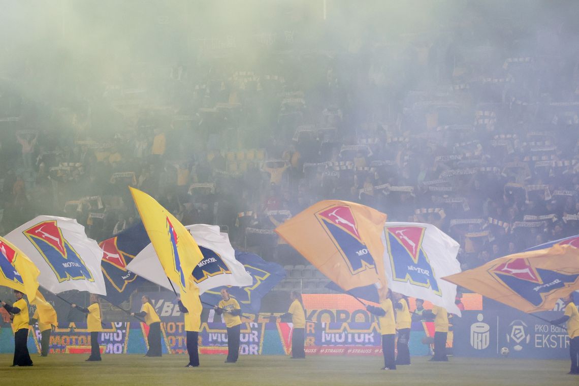 Prawie 11 tysięcy widzów obejrzało mecz Motor - Korona. "Podziękowania za liczne przybycie"