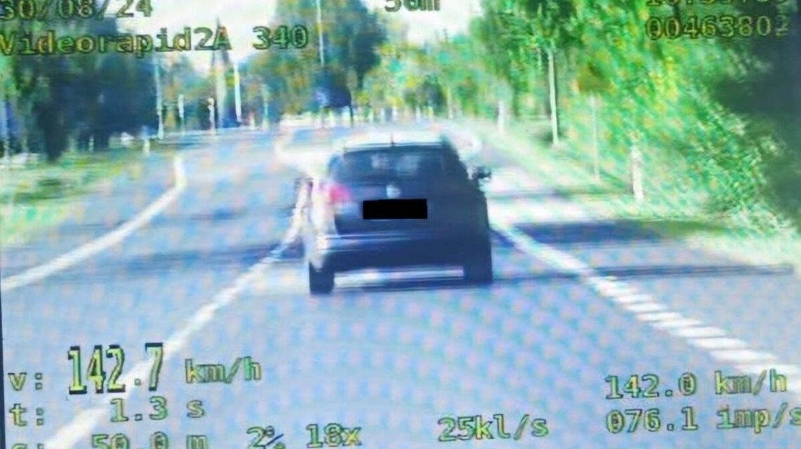 Ponad 140km/h w obszarze zabudowanym – surowe kary dla piratów drogowych