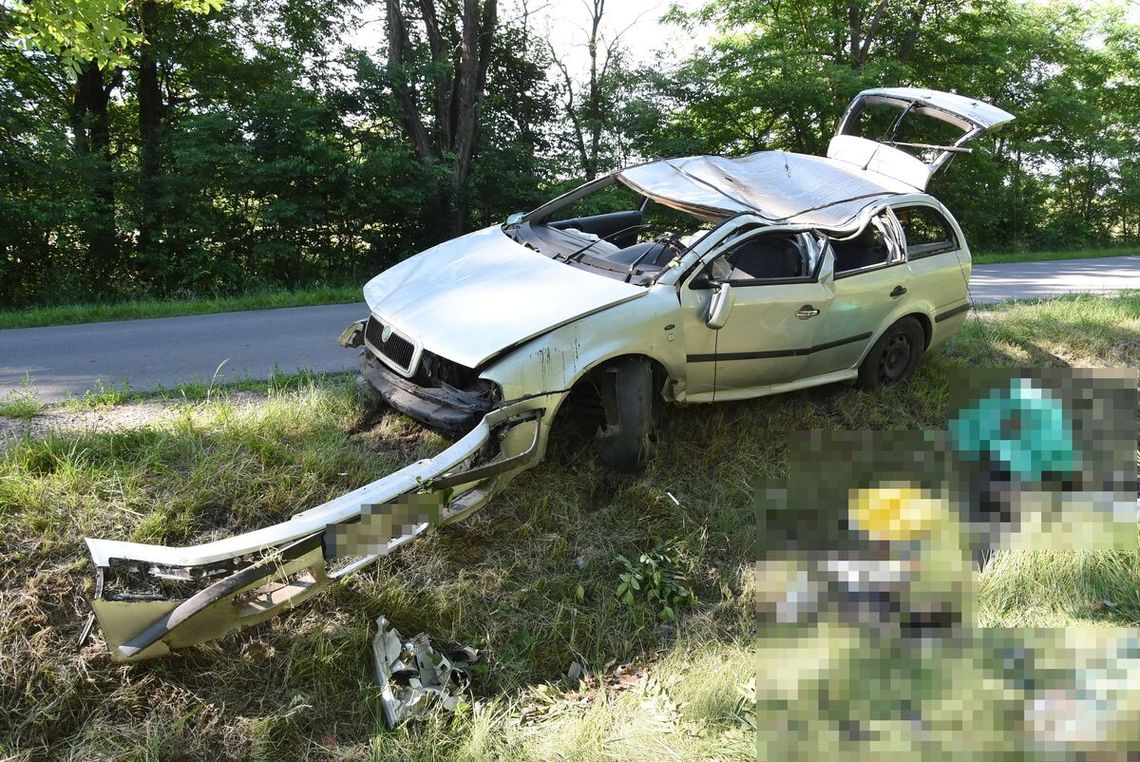 Ponad 2 promile i dachowanie w Biłgoraju. 47-latek trafił do szpitala Ponad 2 promile i dachowanie w Biłgoraju. 47-latek trafił do szpitala