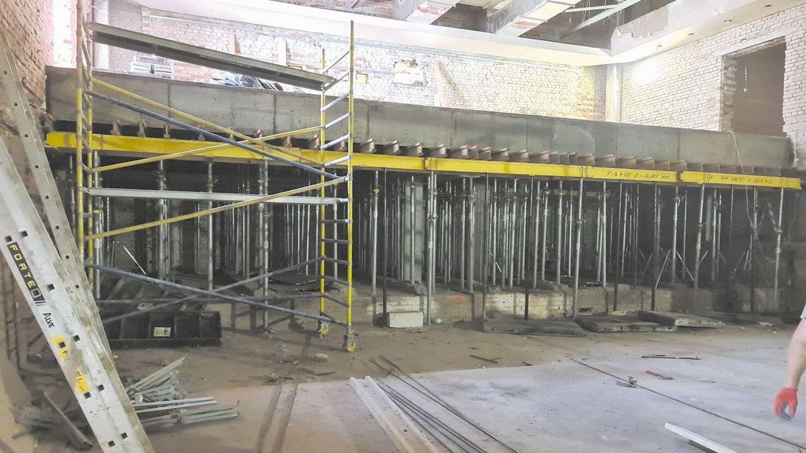 Ponad 300 widzów na sali i 84 na balkonie. Zmiany w remontowanym Zamojskim Domu Kultury