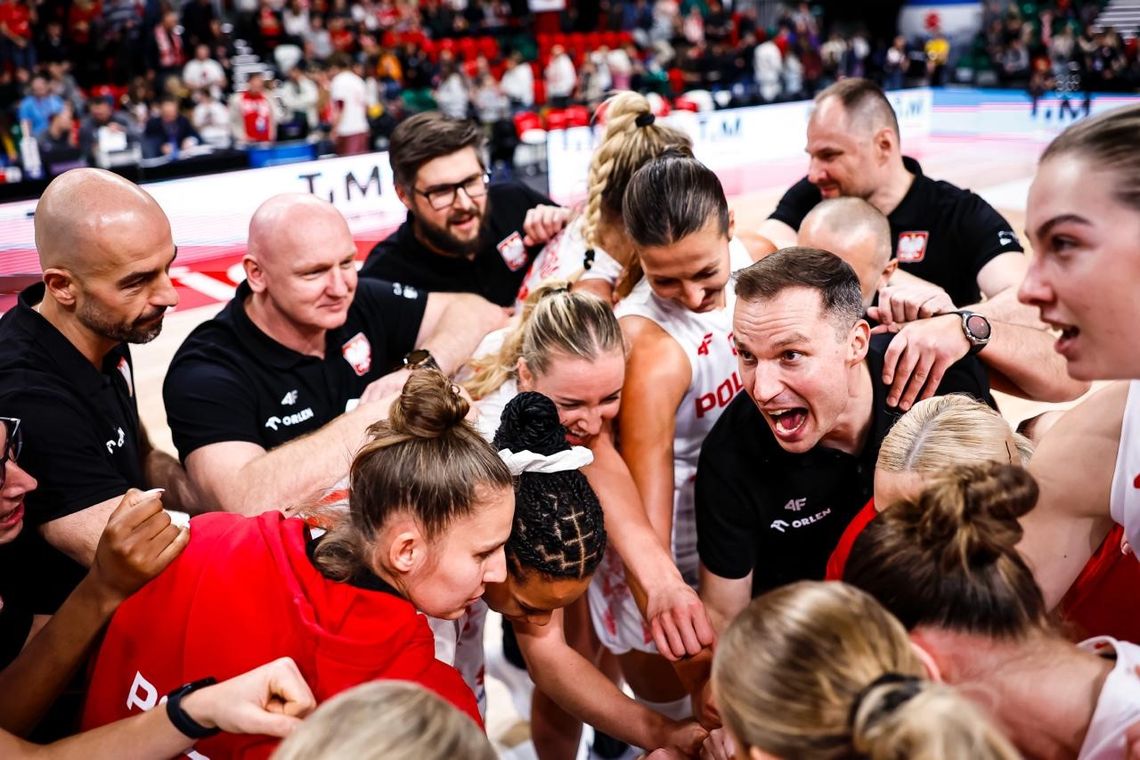 Ponad 40 punktów przewagi. Polskie koszykarki wyraźnie lepsze od Rumunii