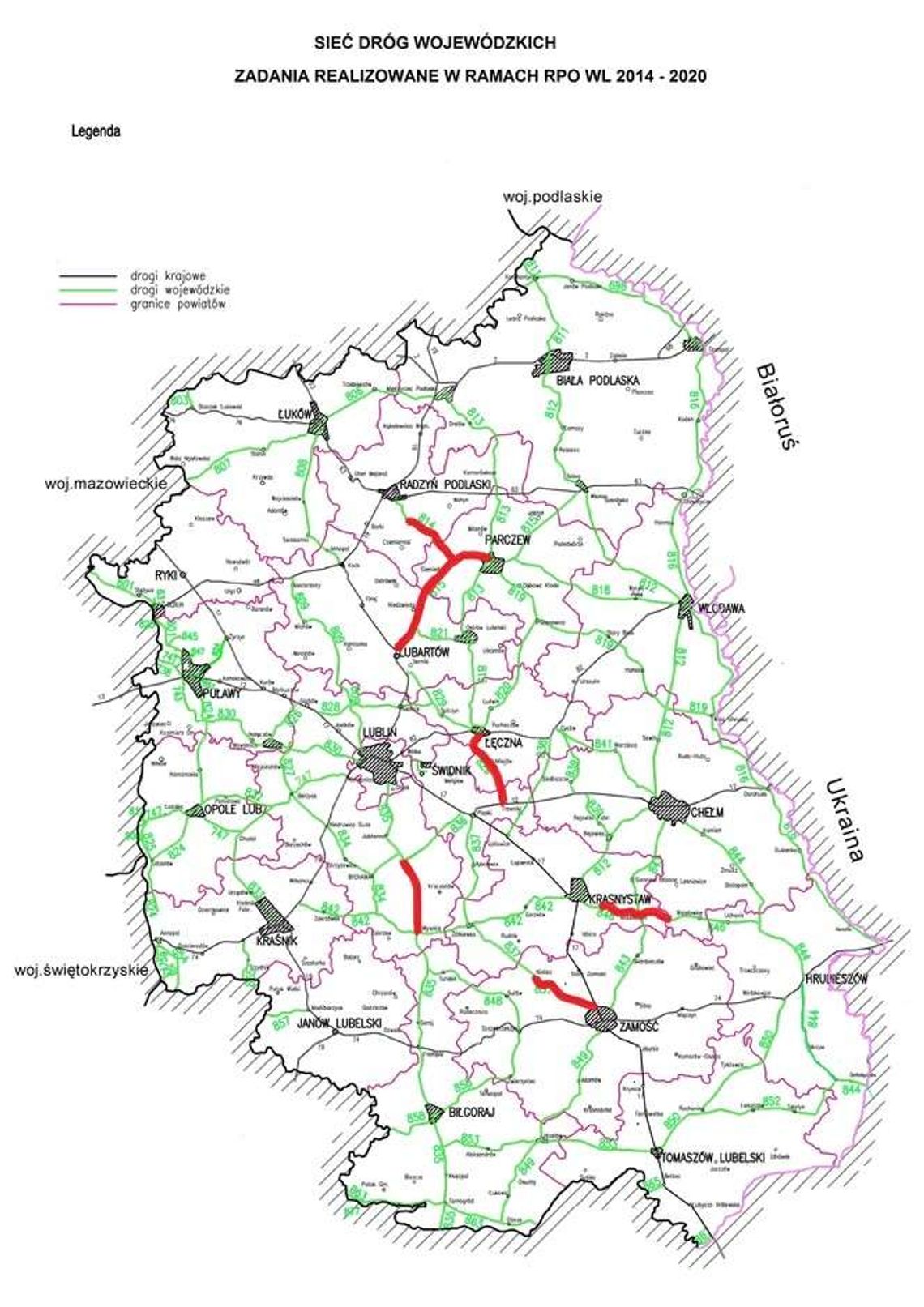 Ponad 670 mln zł na przebudowę dróg wojewódzkich w Lubelskiem