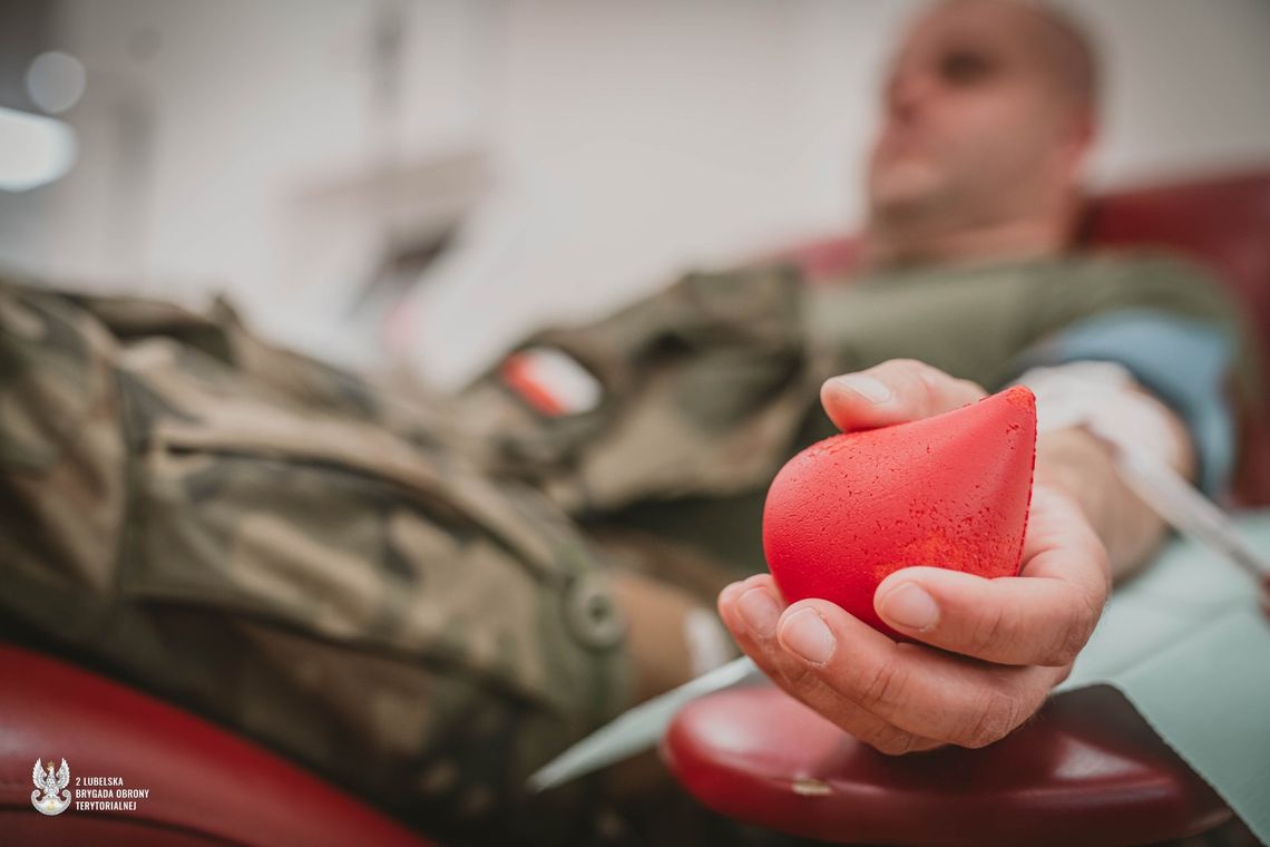 Akcja krwiodawstwa w RCKiK w Lublinie – ponad 80 osób oddało krew w ciągu kilku godzin.