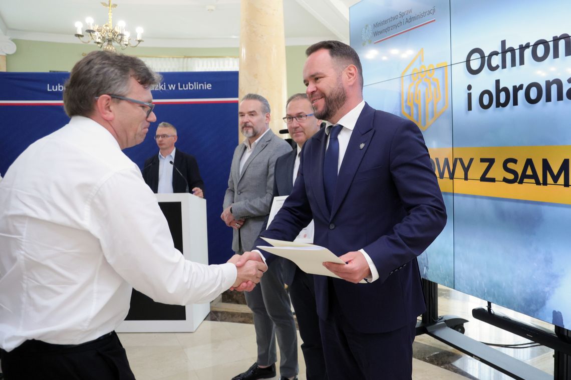Ponad 93 mln zł dla samorządów z Lubelszczyzny. Pieniądze trafią m.in. na schrony i miejsca ukrycia