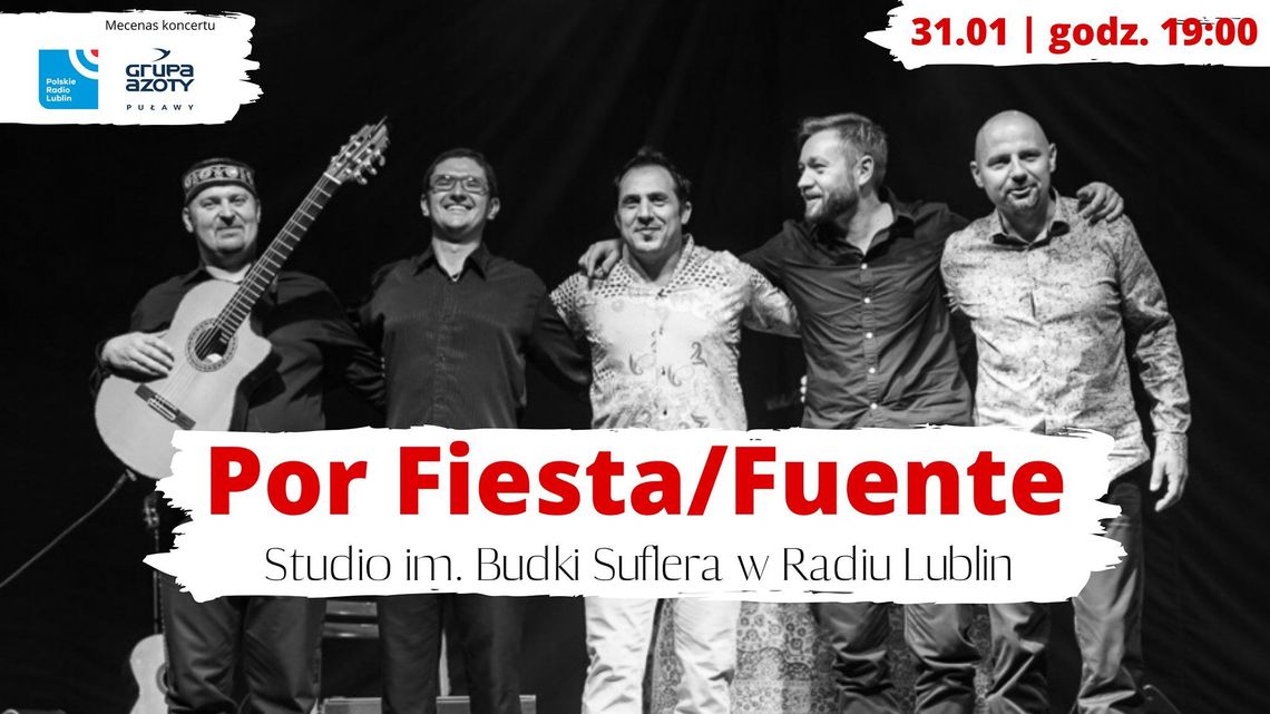 Por Fiesta/Fuente - koncert w Radiu Lublin