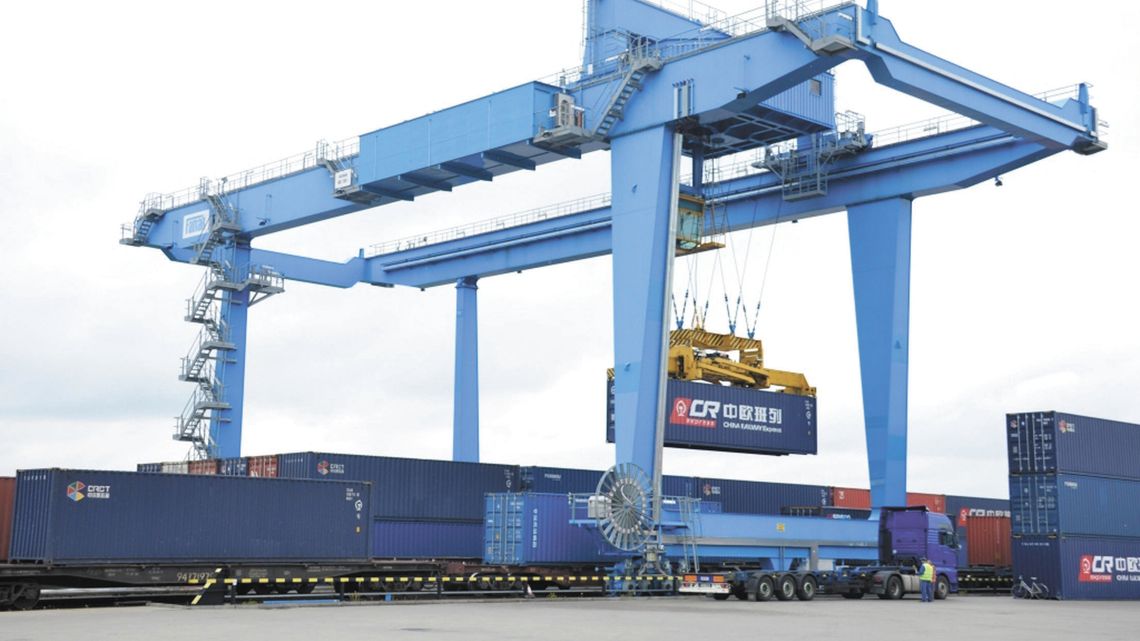 Port przeładunkowy w Małaszewiczach. Chińczycy lubią to