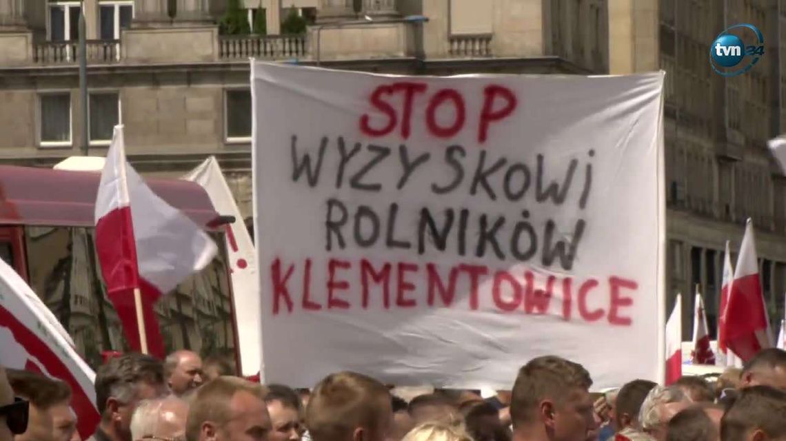 "Porzeczka kosztuje 20 gr, a jest sprzedawana za 4 zł. Kto te pieniądze zarabia?" Protest rolników