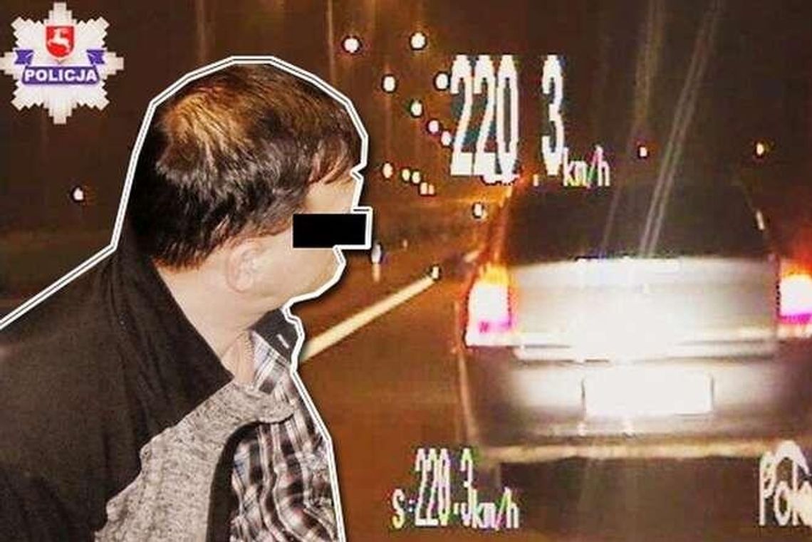 Pościg na S17. Kierowca uciekał przed policją ponad 200 km/h (wideo)