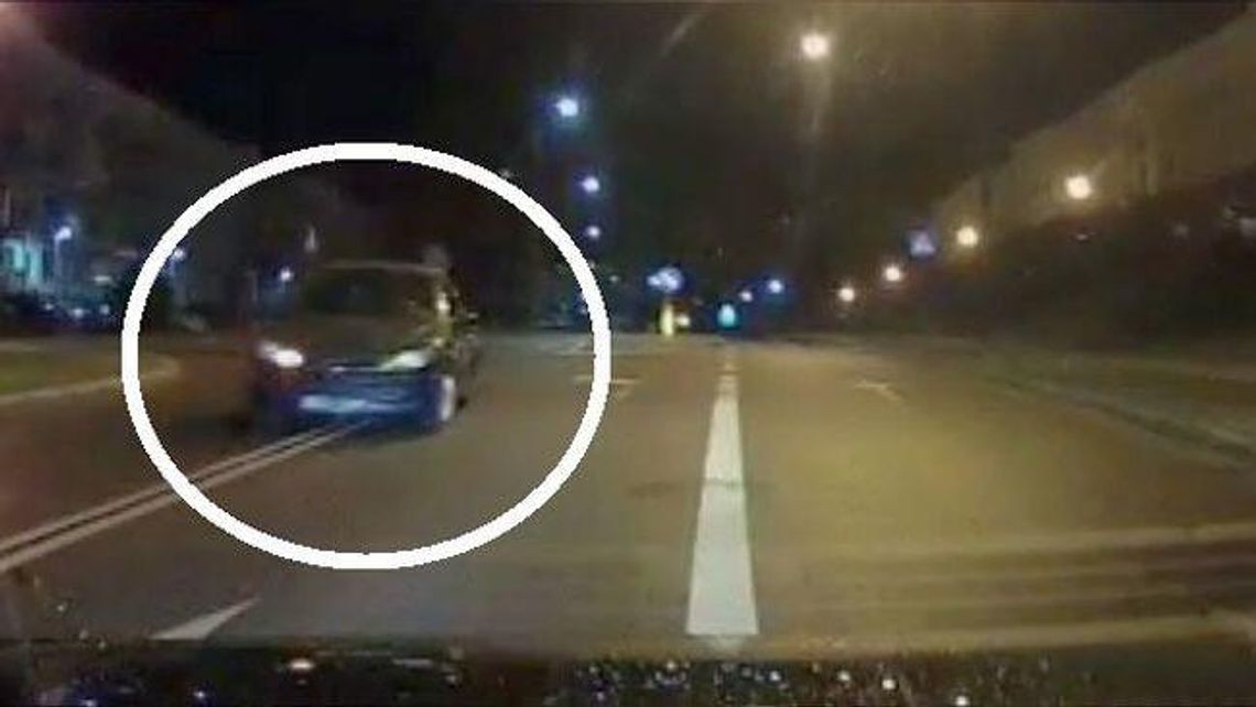 Pościg za pijanym kierowcą ulicami Lublina Pościg za pijanym kierowcą ulicami Lublina