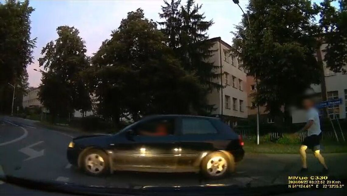 Pościg za pijanym kierowcą ulicami Lublina. „Wydmuchał” 2,5 promila