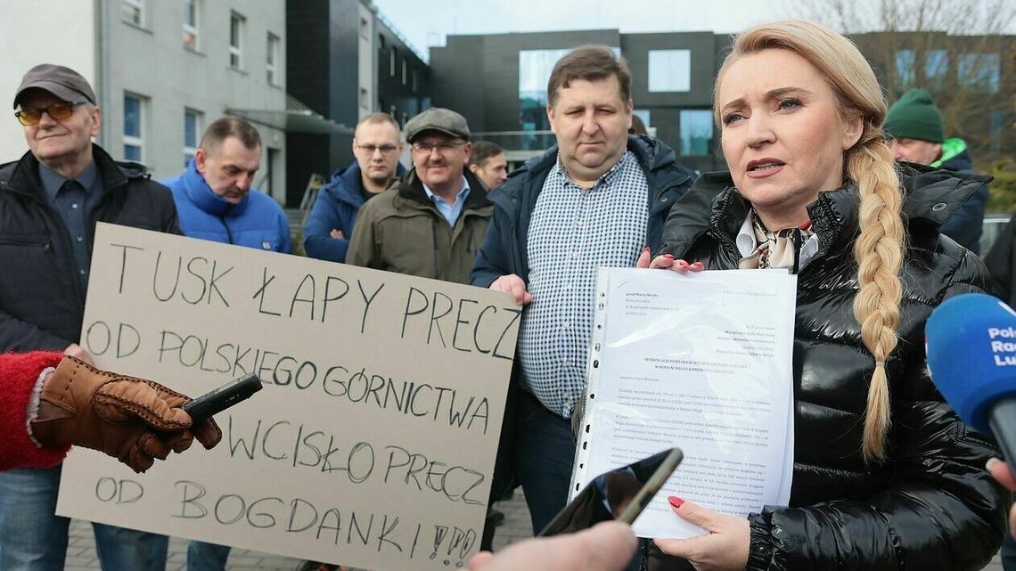 Posłanka Marta Wcisło starła się ze związkowcami z Bogdanki. Znów miało dojść do awarii pod ziemią Posłanka Marta Wcisło starła się ze związkowcami z Bogdanki. Znów miało dojść do awarii pod ziemią