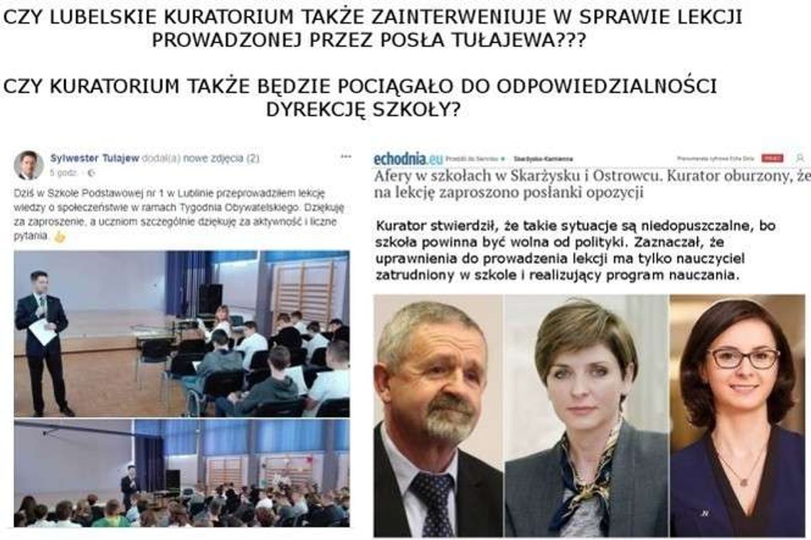Posłowie na spotkaniach z uczniami w szkole podstawowej. Lekcja czy agitacja? Posłowie na spotkaniach z uczniami w szkole podstawowej. Lekcja czy agitacja?
